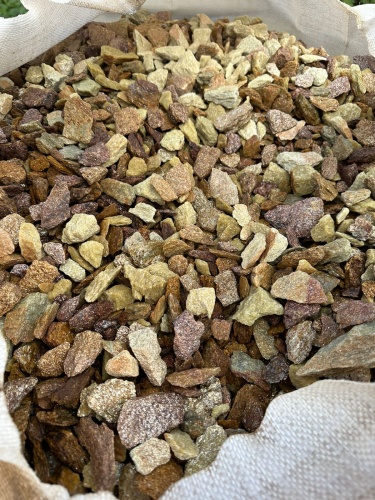 Златолит персиковый декоративная каменная крошка купить в Лысьве