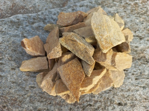 Златолит жёлтый декоративная каменная крошка купить в Лысьве