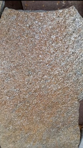 Плитняк златолит серебристый для цоколя, отмостки купить в Лысьве