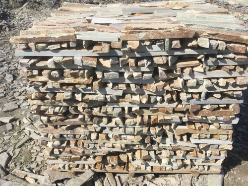 Горбушка златолит золотистый для облицовки купить в Лысьве