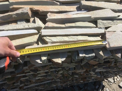 Горбушка златолит золотистый для облицовки купить в Лысьве