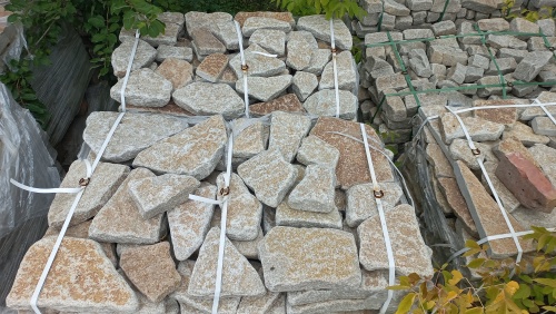 Гранитный плитняк галтованный для мощения купить в Лысьве