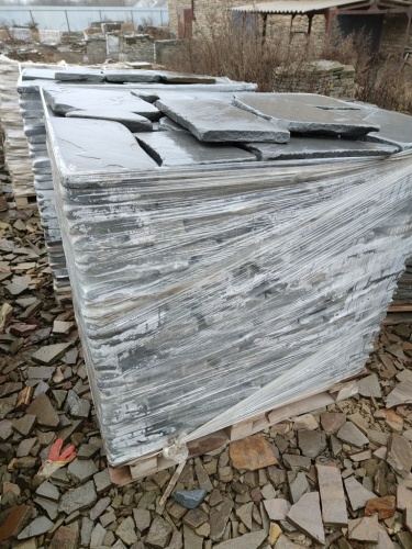 купить плитняк синий галтованный