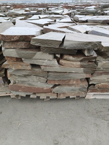 Плитняк песчаник серо-зелёный для мощения 60-65 мм купить в Лысьве